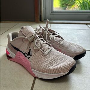 Nike light pink Metcons